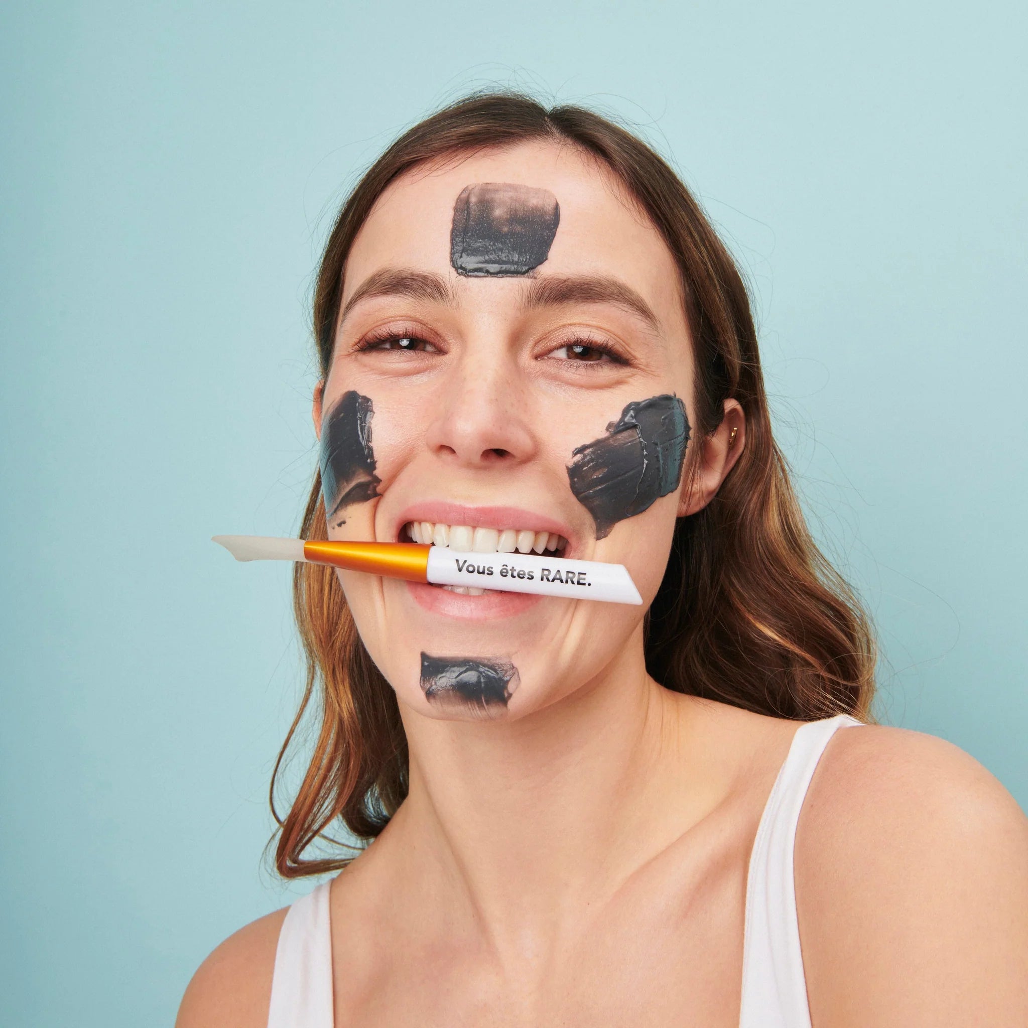 Rare Paris Carbone Glacé Washable Purifying Face Mask