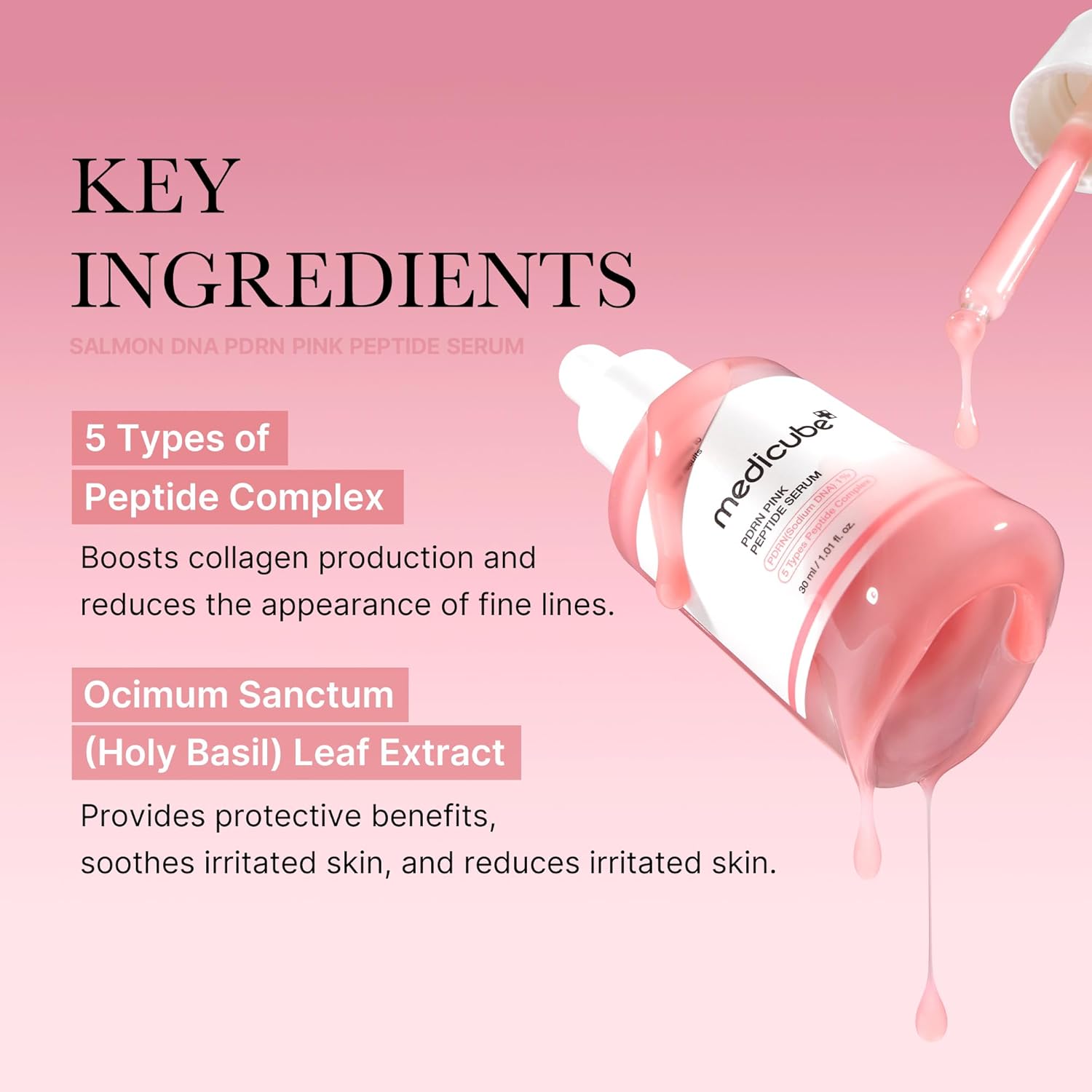 Medicube PDRN Pink Peptid Serum