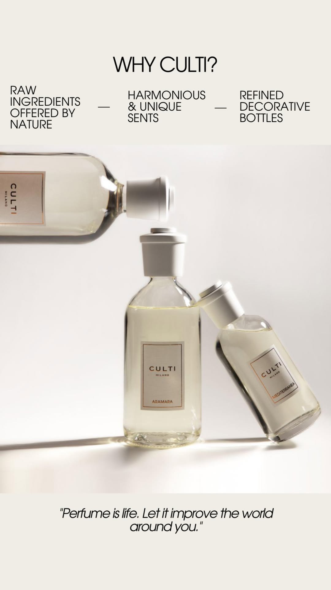 Culti Milano Diffuser Stile Tessuto