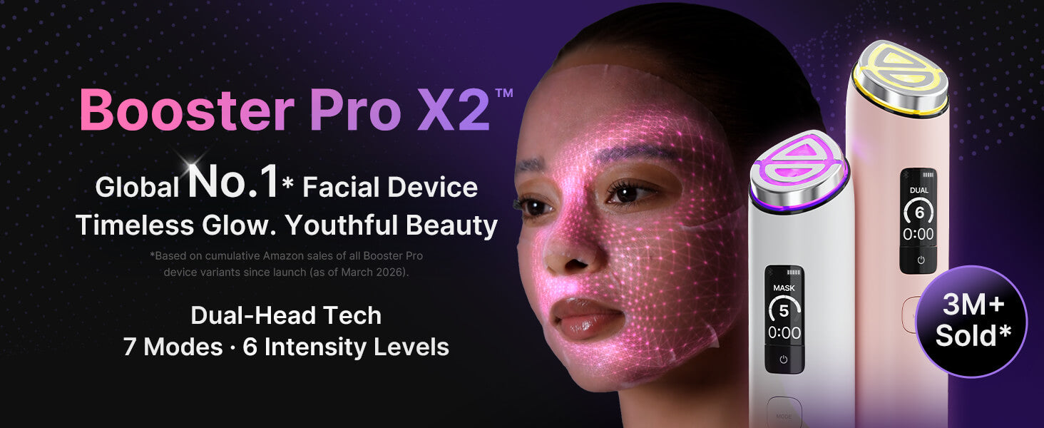 Medicube AGE-R Booster Pro X2 Pink - Shop online now | Aiya Beauty