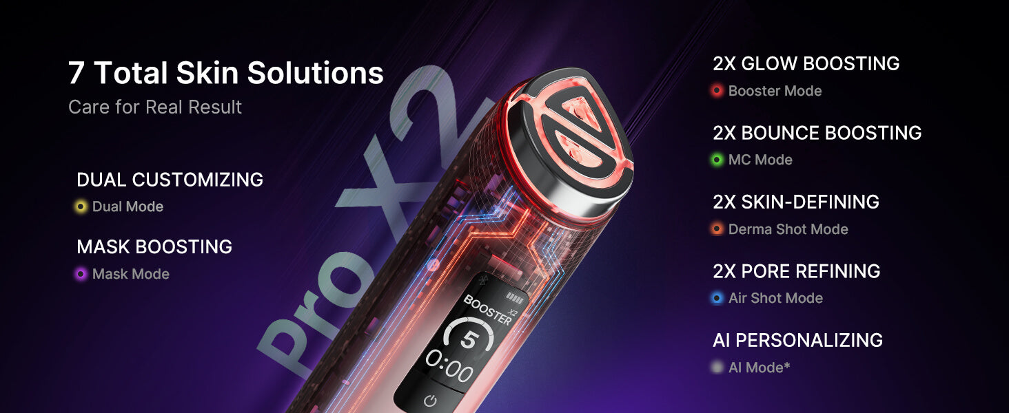 Medicube AGE-R Booster Pro X2 Pink - Shop online now | Aiya Beauty