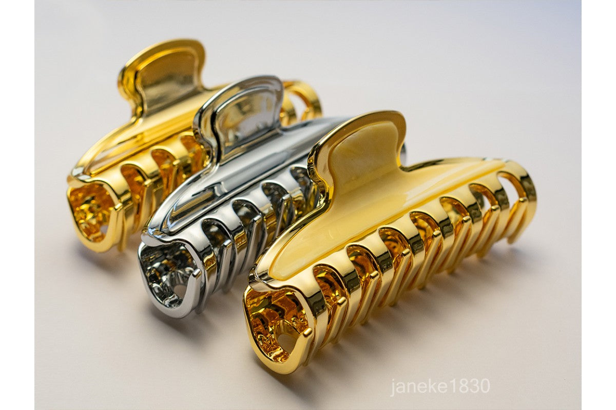 Janeke Haarspange Gold Leopard 8 Zähne
