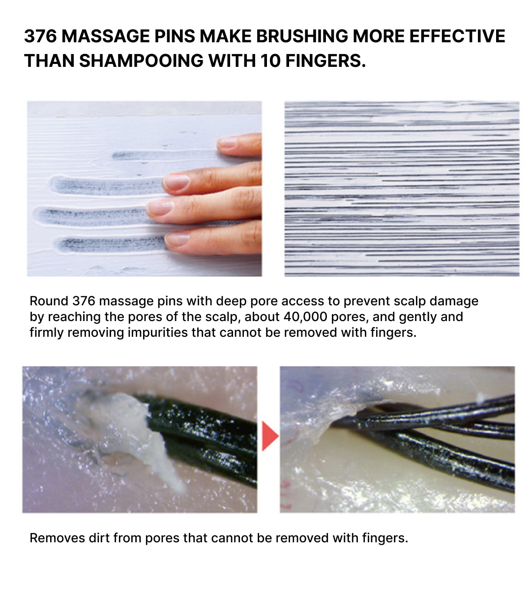 S-HEART-S Scalp Brush Bijulie Roller