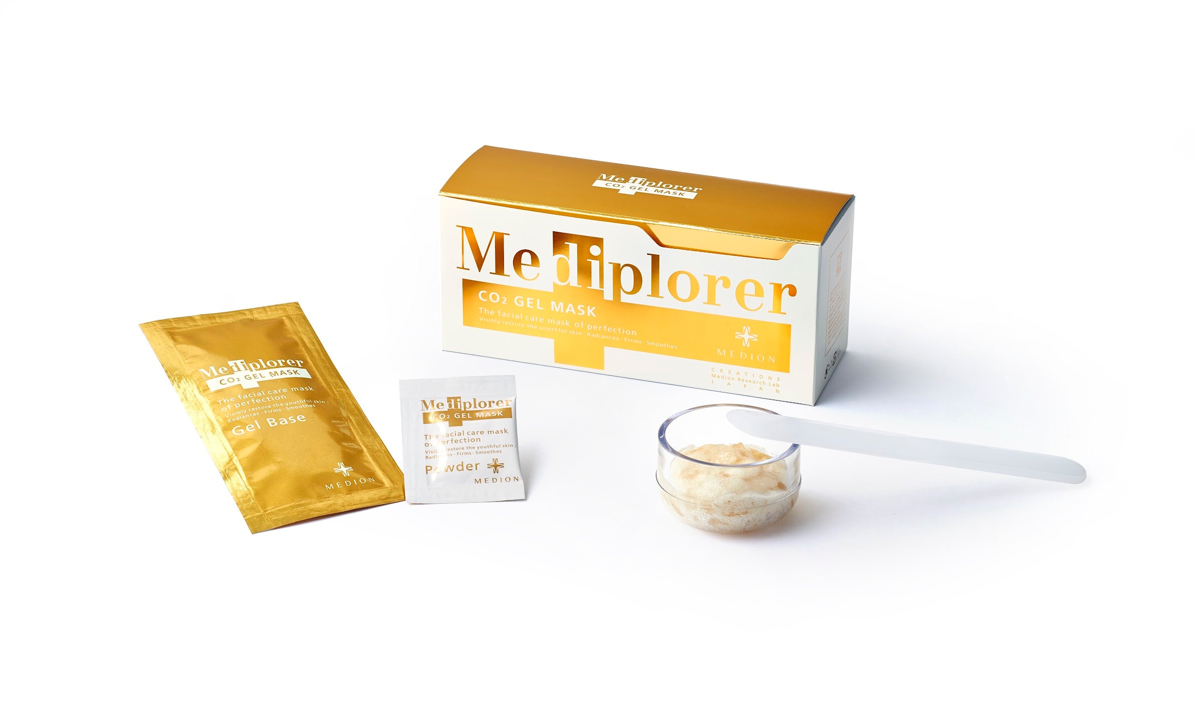 Mediplorer CO2 gel mask (6 sets) - Online kaufen in Deutschland